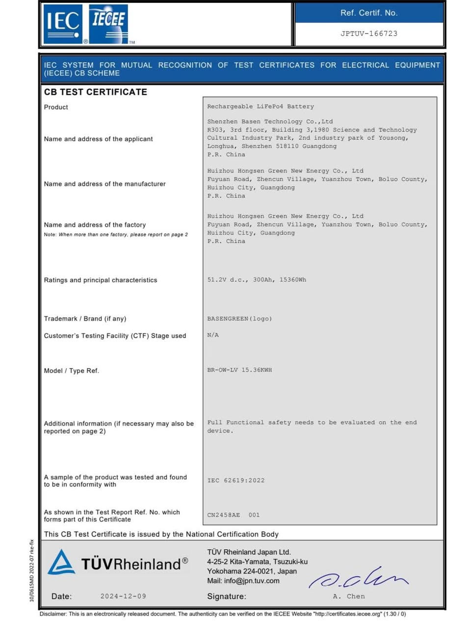 ليش الشهادات العالمية مهمّة فعلًا؟
وليش مو أي بطارية تحملها؟ 🔍🔋

بطاريات Basen Green حاصلة على شهادتين دوليتين مهمّتين جدًا،
واللي تمثّل أعلى مستويات الفحص والاعتماد من جهات مستقلة ومعترف بيها عالميًا:

✅ IEC / IECEE CB Test Certificate (TÜV Rheinland)
هذه الشهادة تعني إن البطارية خضعت لاختبارات صارمة من ناحية
الأمان، الأداء، والموثوقية حسب المعايير العالمية IEC،
وهي أساس الاعتماد الدولي لأي منتج كهربائي محترف.

✅ EMC / UKCA Certificate (SiCT Lab)
هذه الشهادة تضمن إن البطارية متوافقة كهرومغناطيسيًا،
يعني تشتغل بثبات بدون تداخل أو تشويش مع باقي الأجهزة والأنظمة،
وهو عامل أساسي للسلامة والاستقرار خصوصًا بالأنظمة الشمسية المتكاملة ⚙️⚡
الأهم من هذا كله 👇
نفتخر إن Basen Green Iraq هي الشركة الوحيدة داخل العراق
اللي توفّر باكج بطاريات ليثيوم حاصل على هاتين الشهادتين معًا 📄🌍
هذا مو كلام تسويق،
هذا فرق بين منتج “يشتغل”
ومنتج مختبر، معتمد، ومضمون عالميًا


**إذا كنت صاحب هذا الإعلان وتريد حذفه لأي سبب، رجاءا أرسل رسالة إلى الدعم الفني**