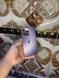 ايفون ١٤برو ماكس ZAAعربي ماستر دبل شريحة  الجهاز مستبدل شاشة وبطارية10...