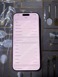 آيفون ١٧ برو ماكس ٢٥٦ • ايسم • بطارية ١٠٠٪