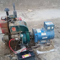 مولد كهرباء • مستخدم قليل • واسط قضاء الاحرار