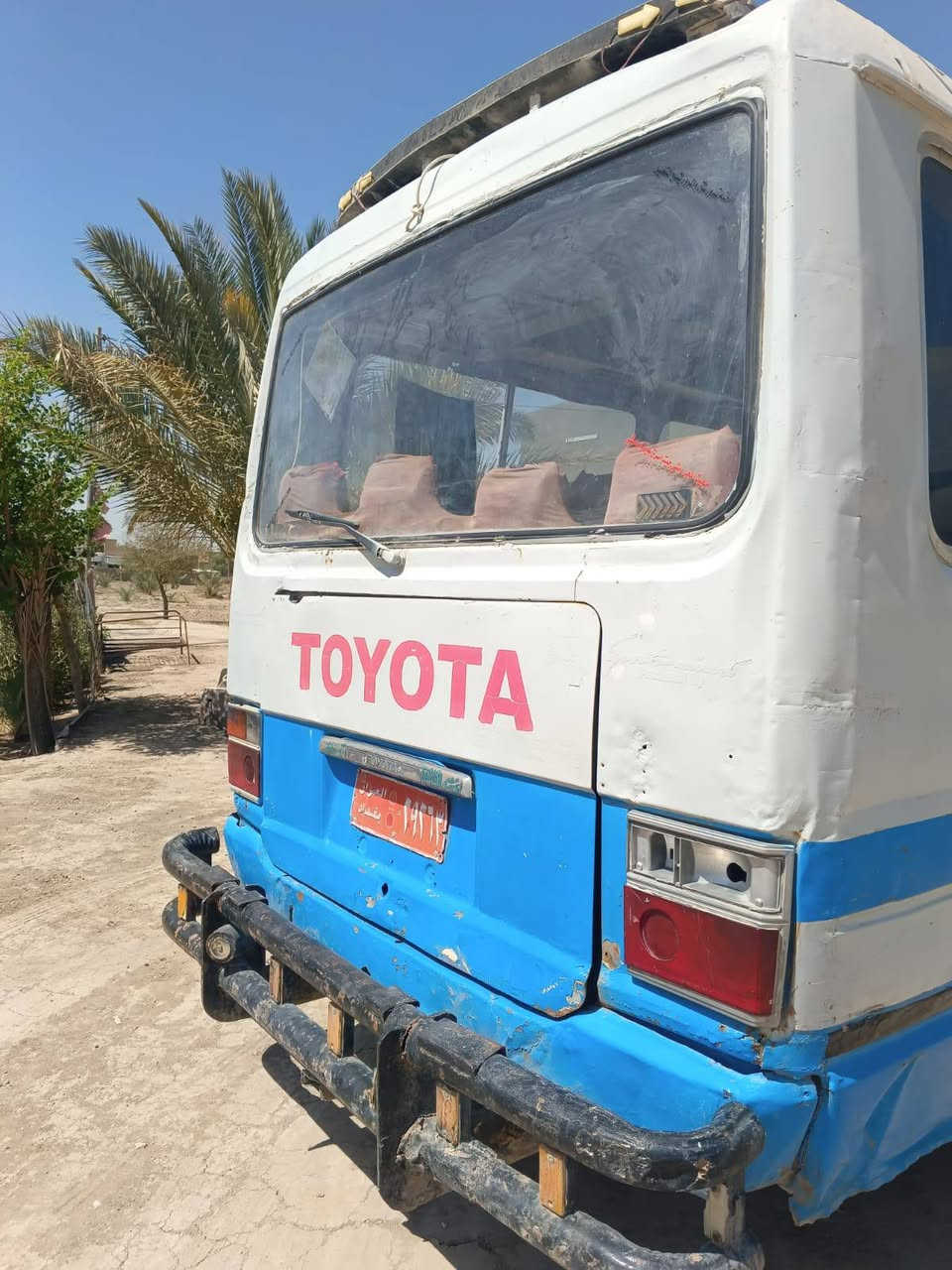كوستر عريضه موديل 1983
محرك كاز بنكو مكفول 
كير 3000 استاركس مسكر
تخم تاير
فاتح اربع اوياله بريك وبدل عنابير وبساتم
كهربائيات الايت الامامي شغال
الاشياير الخلفيه دكم
استب لايت شغال
سياره بيه حصه كاز
سياره بيه حصه كاز
السياره عميه وليس باور
بنزل وليس دسك
ترايك للبصره 
مكان سياره بابل
سياره حلوه وكاعده
سعر 5ملاين وبيه مجال للشراي
الشراي يتصل ويدلل ***********
