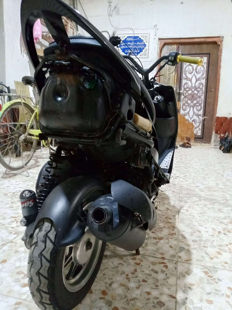 سلام عليكم ماكس عدله اللبيع دراجه حلوه 
كامله مكمله ماعوزه شي  بوشه 50
مفتوحه  بوشه وبستم مزوده تزويد خارجي شوفت عينك 
كفراته موجوده كلهه سعر 550وبيه مجال 
ناصريه قضاء لصلاح 
رقمي ***********
