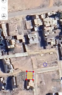 حي الزيتون • ١٣٠م • كرت بلدية