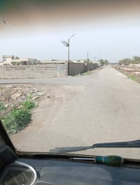 أرض زراعي ١٠٠م • البتول الثاني • ماء كهرباء