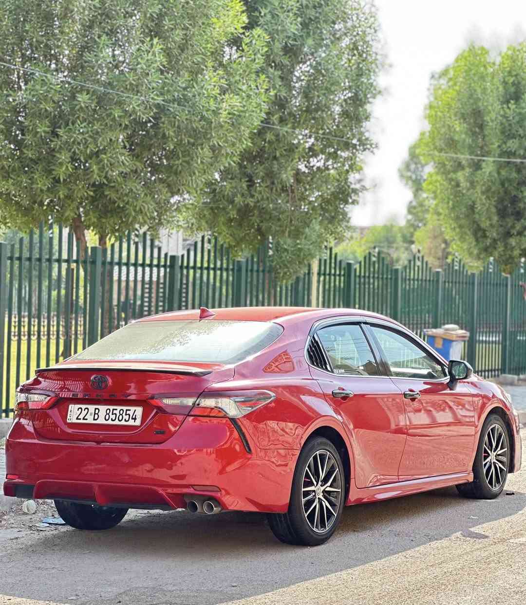 للبيع فقط بدون مراوس  تيوتا كامري مديل 2021 ماشية 84 حادثها خلفي خفيف بدون ايرباك بجم كبس بيها شبرين صبغ بل جنطة فقط ومكانين بسيط بارد فقط الباقي كله مكفول كير ومحرك بشرط السيارة جاهزة رقم اربيل باسمي العنوان بغداد الكرخ           السعر 189
للستفسار ***********
