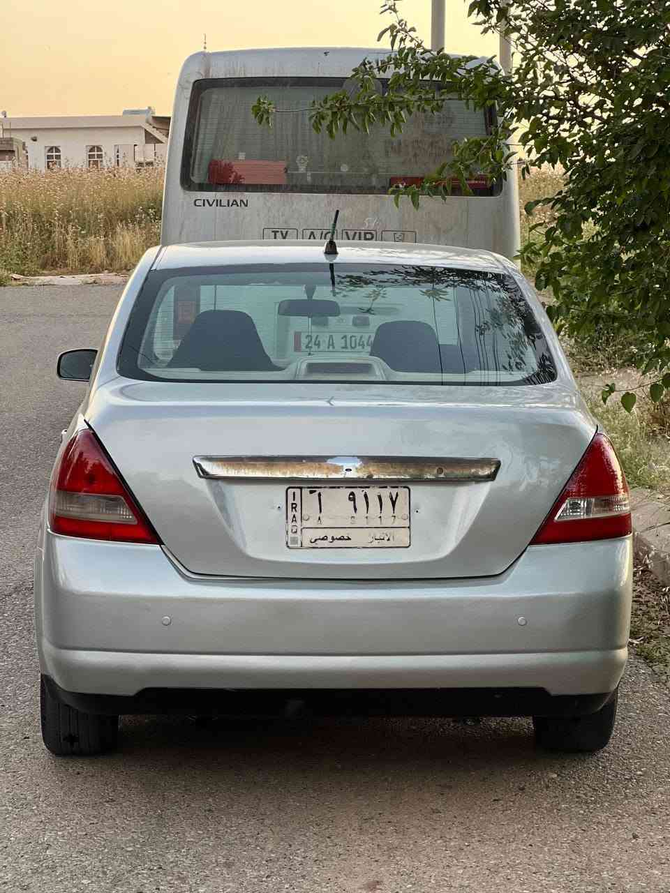 نیسان  تیدا 2008 فول  گێر و مکینە و تبرید  بشرت  سنەوی  پلاستیک  بەشەرتی  اولیات و پاکانەو  مەفرەزە و  سەیتەرە و  خرامە. سعر 55 گڵا و مجال
***********
