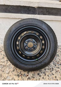 تخم تاير جديد اقل شهر من شديته هوه والويل الحجم مالته 16 السعر ٢٢٥ وبي...