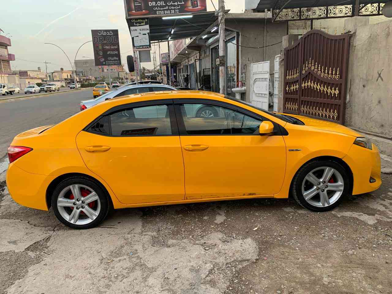 كورلا 2018 حادث جاملغ بنيت ايرباك بس استيرن طاك
سيارة بطاقة بنزين بيها وسيارة غاز مشدو علية نظام ايطالي 
مطلوبة كمرك سيارة 
شرط وكاله سيارة 
سعر سيارة 115$
***********
