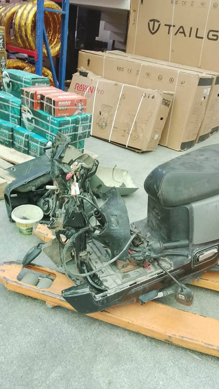 للبيع دراجة شحن الريان الكهربائية

📍 الموقع: بغداد

الدراجة كلشي بيها شغال وما بيها أي عطل كهربائي أو ميكانيكي.

الملاحظة:

* الشاصي معوج والماشة معوجة، وتحتاج تصليح.

باقي القطع كاملة وسليمة.

💰 السعر: قابل للتفاوض

📞 للتواصل: ***********
