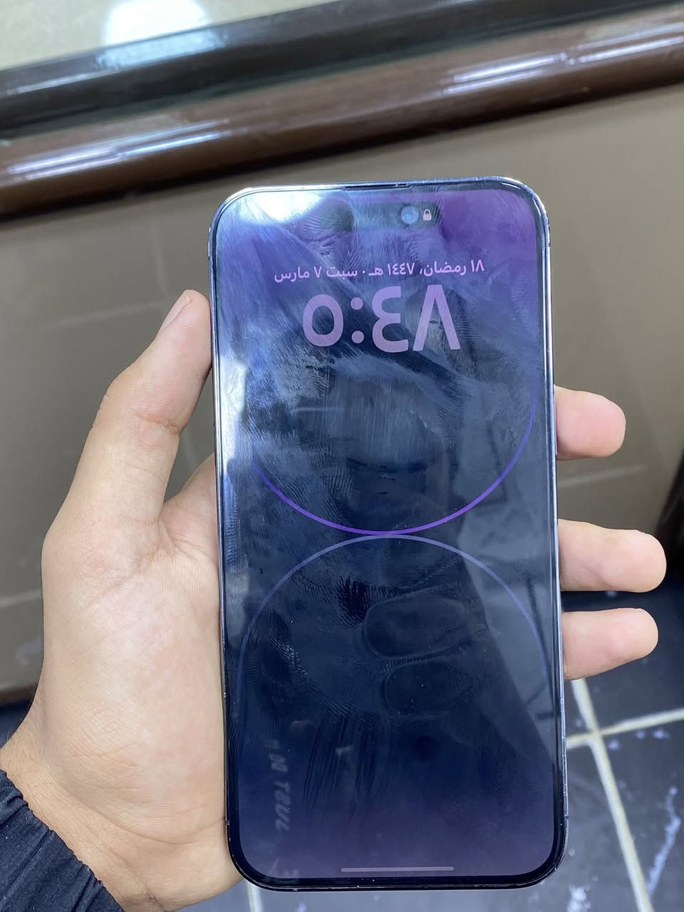 السلام عليكم                                                                ملاحظة : عدنا نظام مراوس ونظام التقسيط والكاش 
ايفون 14 برو ماكس نظيف كلش بلادي ممفتوح ولا مصلح بطارية ٨٤ ذاكرة ٢٥٦ شخط مابي سعرة 900 وبي مجال 
مكاني بغداد حي الاعلام شارع البدالة

‭٠٧٧٣ ١١٣ ٨٦٢٣‬
