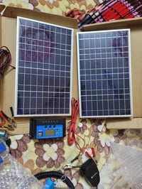 لوحين شمسية • منظم شحن