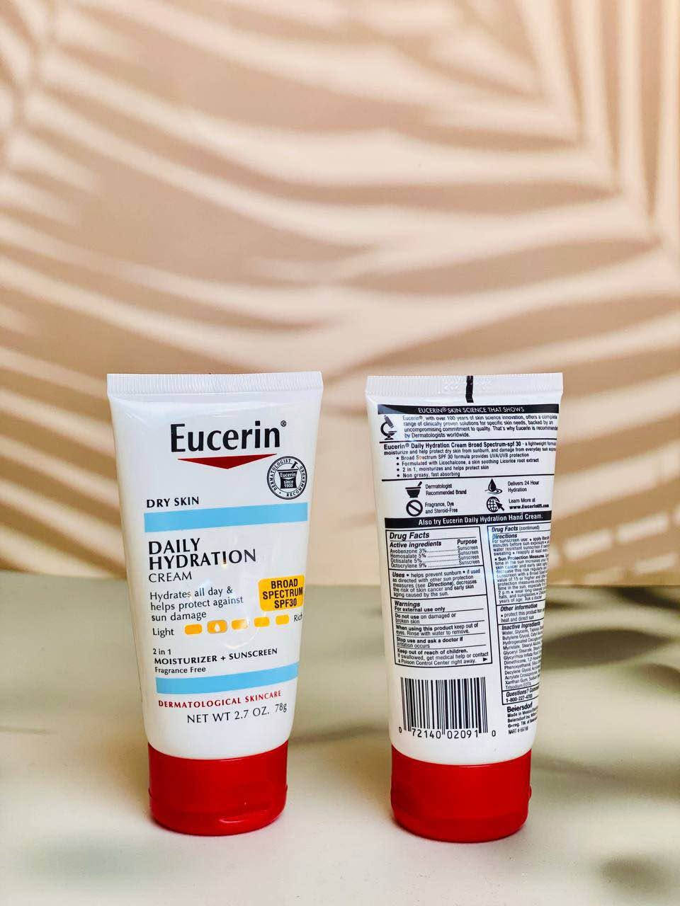 ✨ Eucerin Daily Hydration Cream SPF30 ✨
كريم شد وتغذية اليدين والبشرة إذا بشرتچ جافة وتحتاج ترطيب وحماية بنفس الوقت؟ 🌤️💙
هذا الكريم حلّها المثالي 👌

💧 يرطّب البشرة طول اليوم
☀️ حماية من الشمس SPF30
🌿 خالي من العطر – لطيف على البشرة الحساسة
🧴 2×1 مرطب + واقي شمس
👌 مناسب للبشرة الجافة

بشرة ناعمة، مرتاحة ومحمية كل يوم ✨
المنشأ الأمريكي الأصلي 🇺🇸🇺🇸

السعر 12 الف
توصيل4000 أربيل, العراق


**إذا كنت صاحب هذا الإعلان وتريد حذفه لأي سبب، رجاءا أرسل رسالة إلى الدعم الفني**