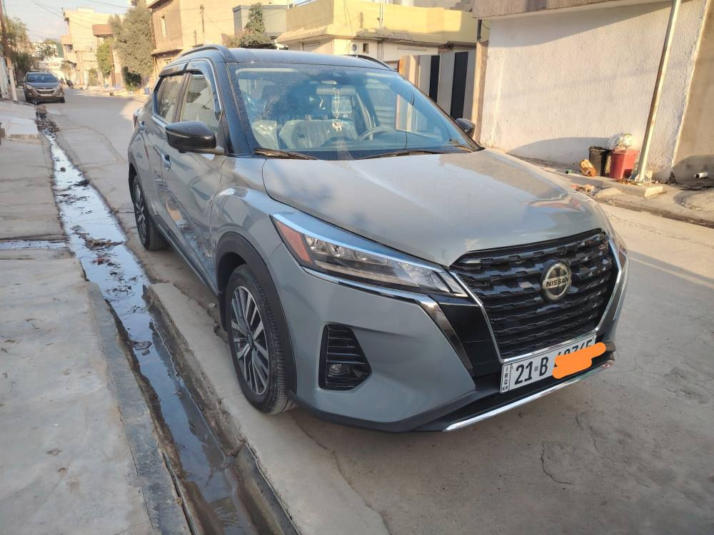 نيسان كيكس موديل ٢٠٢٣ SR بصمه ضررها قطعه واحده *********** كركوك, العراق
