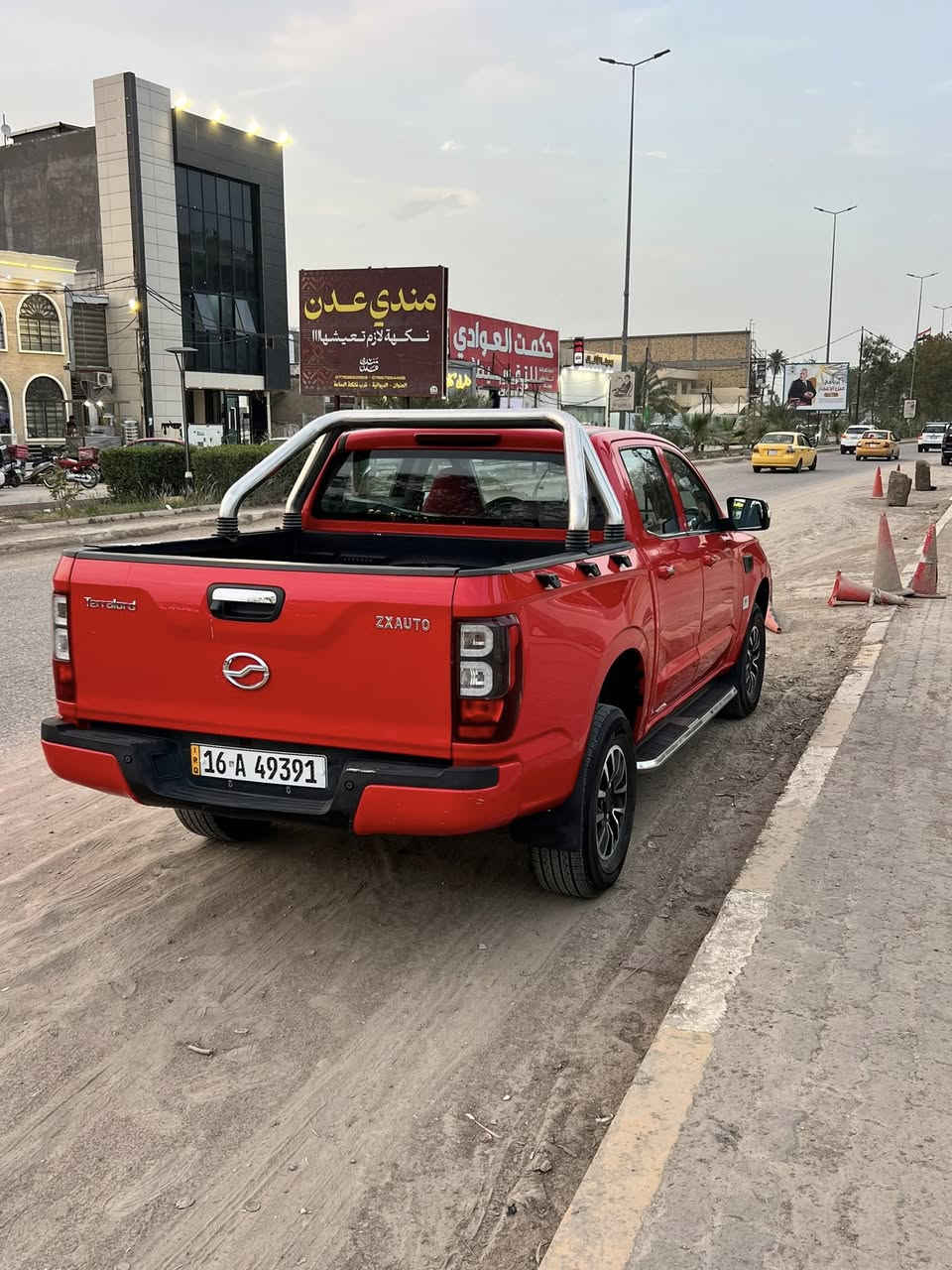 سياره بيك اب صيني ZX Terralord موديل 2023 للبيع  كفالة عامة من الصبغ والبارد شاشة / كامره وحساس خلفي
ماشيه 29 الف حقيقي 
حره  مرقمة قادسية باسمي 
المكان : محافظة الديوانية 
لمعرفة باقي التفاصيل الاتصال على صاحب السيارة ***********

