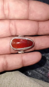 عقيق يماني • قديم • حجر كريم