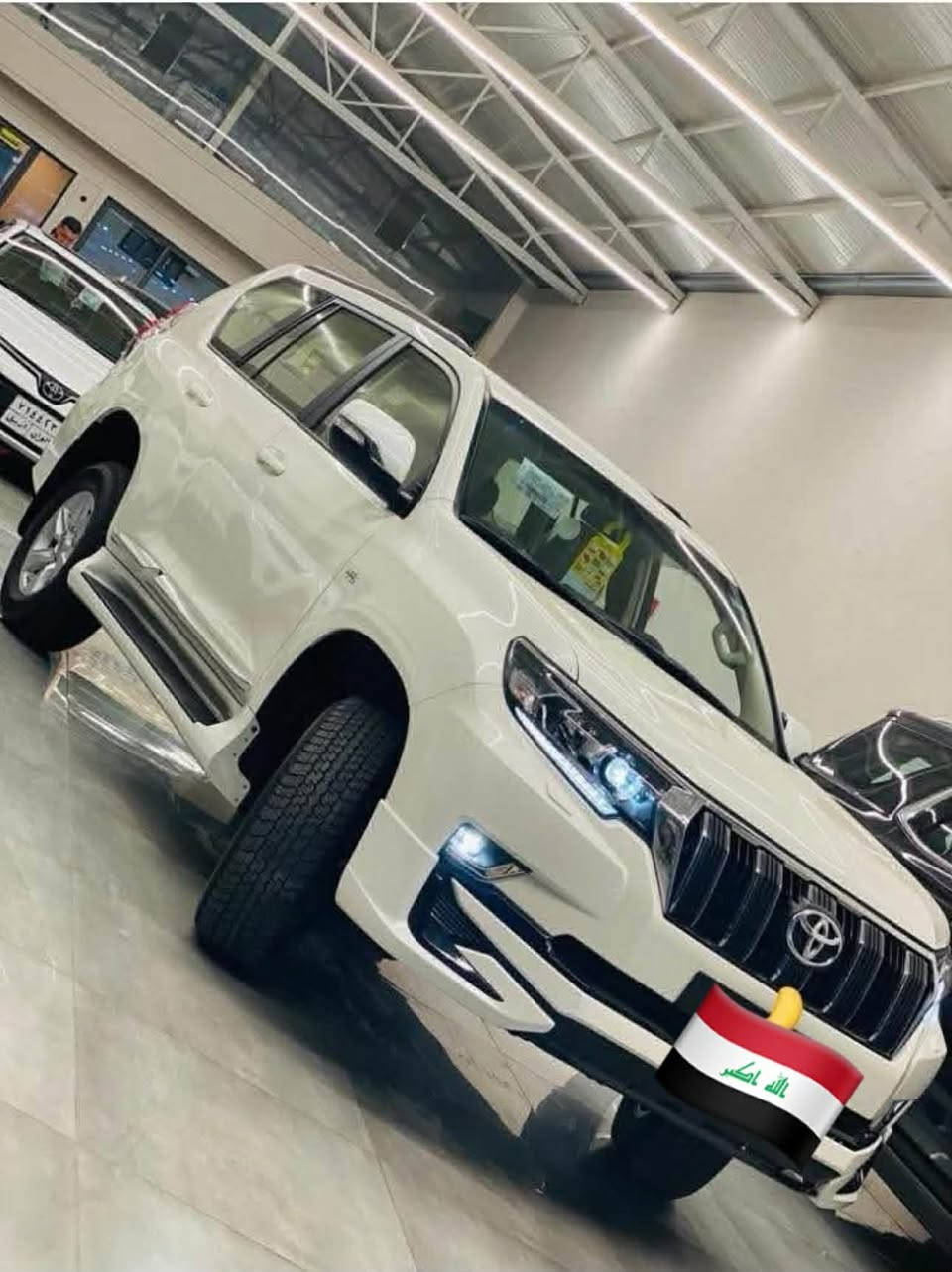 ‎- تويوتا برادو  PRADO Toyota
‎2023

‎- سياره زيرو 

‎- اللون ابيض  

‎- مرقم شمالي أربيل رقم الجديد بأسمي

‎السيارة خاضعة لضمان شركة تويوتا العراق (3)سنوات

- TOYOTA PRADO TX.L    

‎- فتحه سقف سلايد روف 

‎- بصمة دخول و تشغيل 

‎ -   مقاعد مخمل بيجي

‎- كاميرا خلفيه 

‎  -     شاشه لمس 

‎- مرايا كهرباء 

‎- مثبت سرعة  crose 

‎- إضاءة LED 

- AUX, BLUETOOTH 

‎- شاحن لاسلكي 

‎- ثلاجة

‎للاستفسار اكثر اتصل على الرقم 

العنوان بغداد الغزالية 

***********

***********
