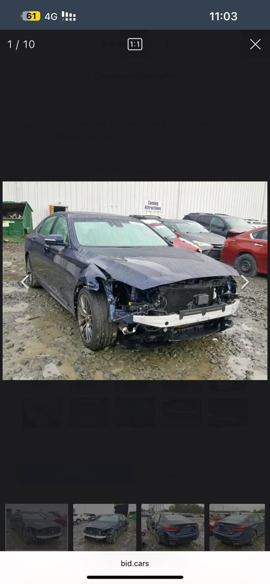 السلام عليكم 
جينسس للبيع g80 
موديل 2019
كت سبوت 
فول مواصفات عدا الماوس 
برده خلفيه كهرباء تفتح على R 
كشنات كهرباء وخزن وضعيتين وتدفئه وتبريد بالكشنات 
السيارة ماشيه 49 الف ميل وقابل للزياده 
رقم ميسان السنويه منتهيه 
گير ومكينه مكفولات 
الحداديه جيده
السعر :168 
***********
مكان السياره العمارة
