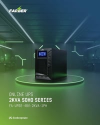 جهاز يو بي اس • UPS فاربر • فاربر FA-UPSE • جهاز طوارئ كهرباء • بطارية...