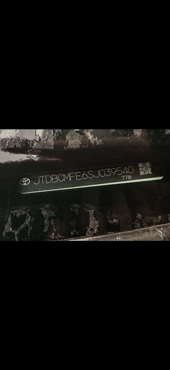 سلام وعليكم 

كورلا وارد امريكي 

موديل 2025 

ماشي 16 الف 

لون ابيض ثلجي 

محرك 1800  

مواصفات LE 

تفاصيل بل نشر مكان سيارة بدهوك 

تترقم شمالي دهوك اربيل سليمانيه  

للاستفسار اتصل ع ارقام تاليه 

***********

***********
