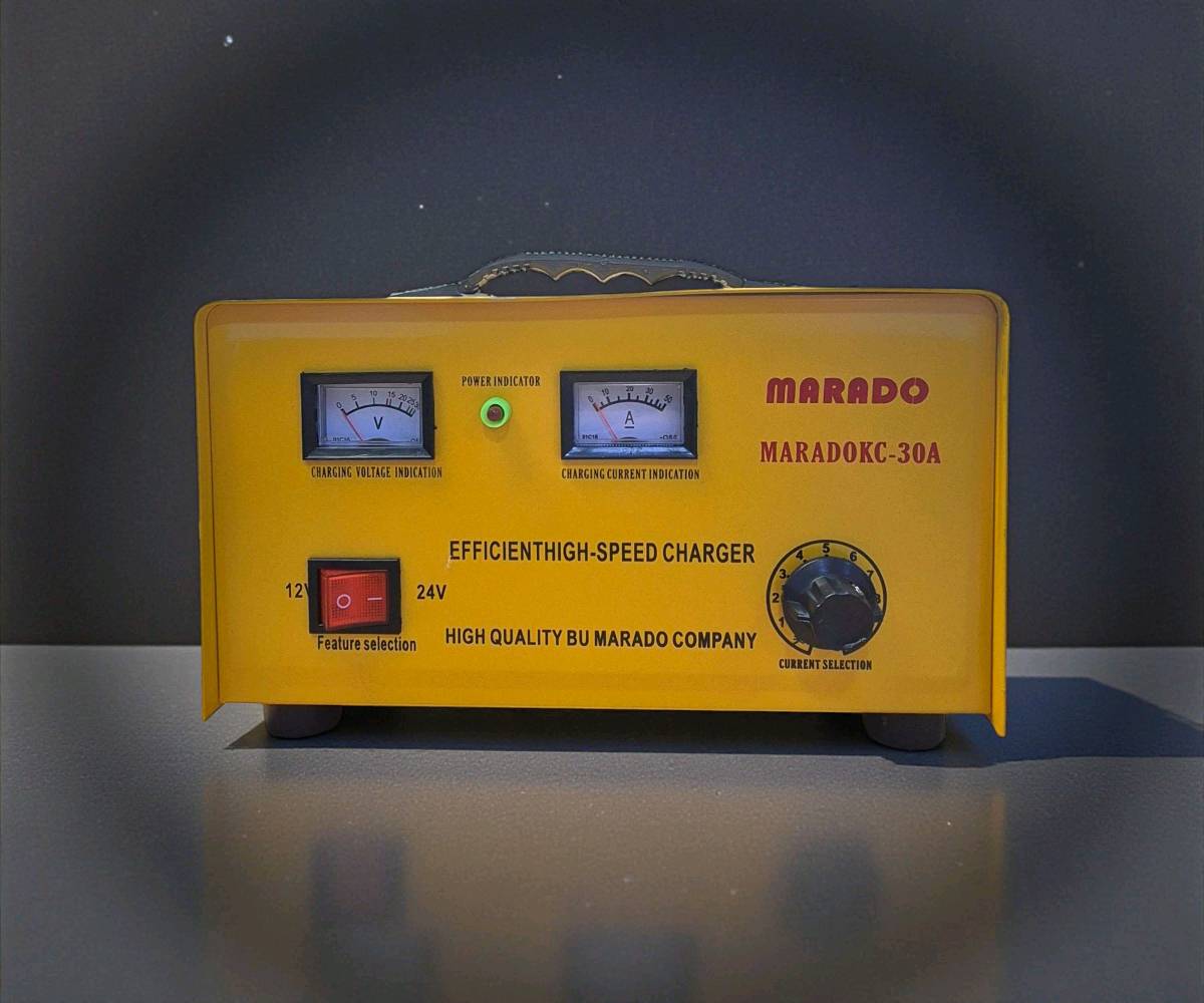 🔋 شاحنة بطاريات جوكر مارادو 30 أمبير

⚡ شحن سريع وقوي لبطاريات 12V و24V

🚗 مثالية للسيارات والشاحنات

🎛 تحكم كامل بشدة التيار

📊 عدّادات لعرض الفولت والأمبير

🛡 حماية كاملة وأمان عالي

💪 خيارك الأفضل للورش والاستخدام المنزلي
هل الشاحن بحالته الأصلية أو مستخدم؟: 
بحالته الأصلية 
شنو السعر اللي تطلبه للشاحن؟: 
40,000 مع خدمة التوصيل 😊 
هل الشاحن يطلب صيانة أو فيه مشكلات؟: 
بل كارتون شركة 
هل توفر خدمة التوصيل خارج منطقتك؟: 
نعم تتوفر خدمة التوصيل لكافة أنحاء العراق 