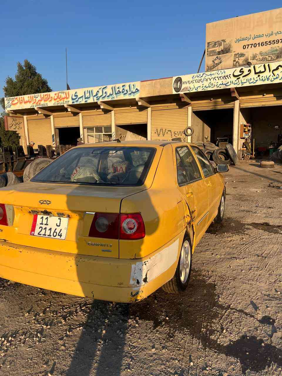 السلام عليكم للبيع شيري كوين مديل 2010محورة مكينة وكير بيكاتشو1600 السيارة خير من اللة تخم تاير صدر جديد بلادية لاصبغ ولامعجون فقط بيهة خياسات قليلة بل جاملغ الخلفي باتري جديد شاشة اندرويد لايت زنون رقم بغداد انكليزي بسمي سنوية لل31  السعر 30وبيه مجال ***********العنوان بغداد حي النصر
