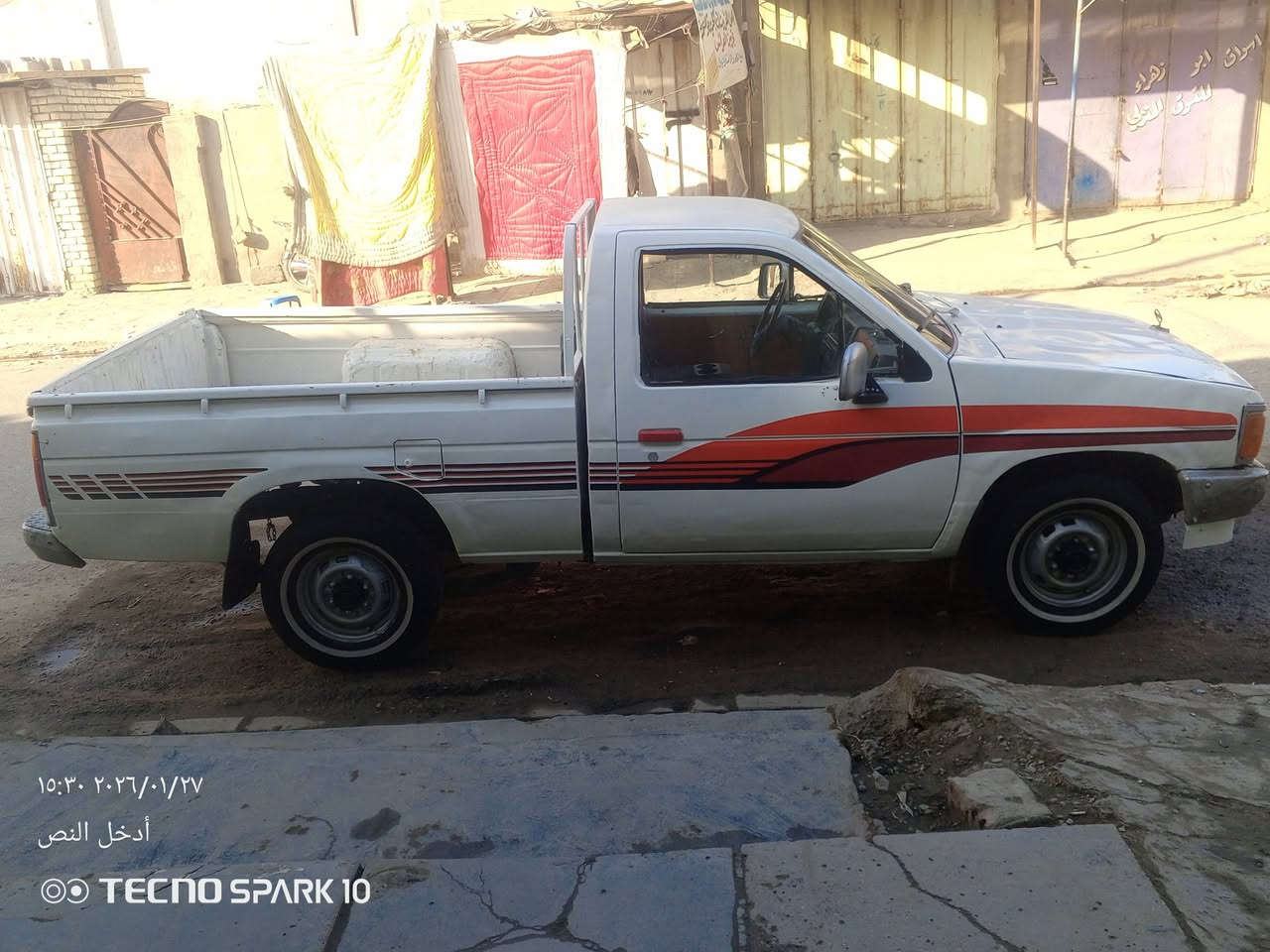 السلام عليكم 
نيسان تك قمارة موديل ٨٨ 
سنوية ل٢٨ رقم ديالى مشروع وطني 

عنوان بغداد 
***********

سعر 40 وبيهه مجال بسيط
