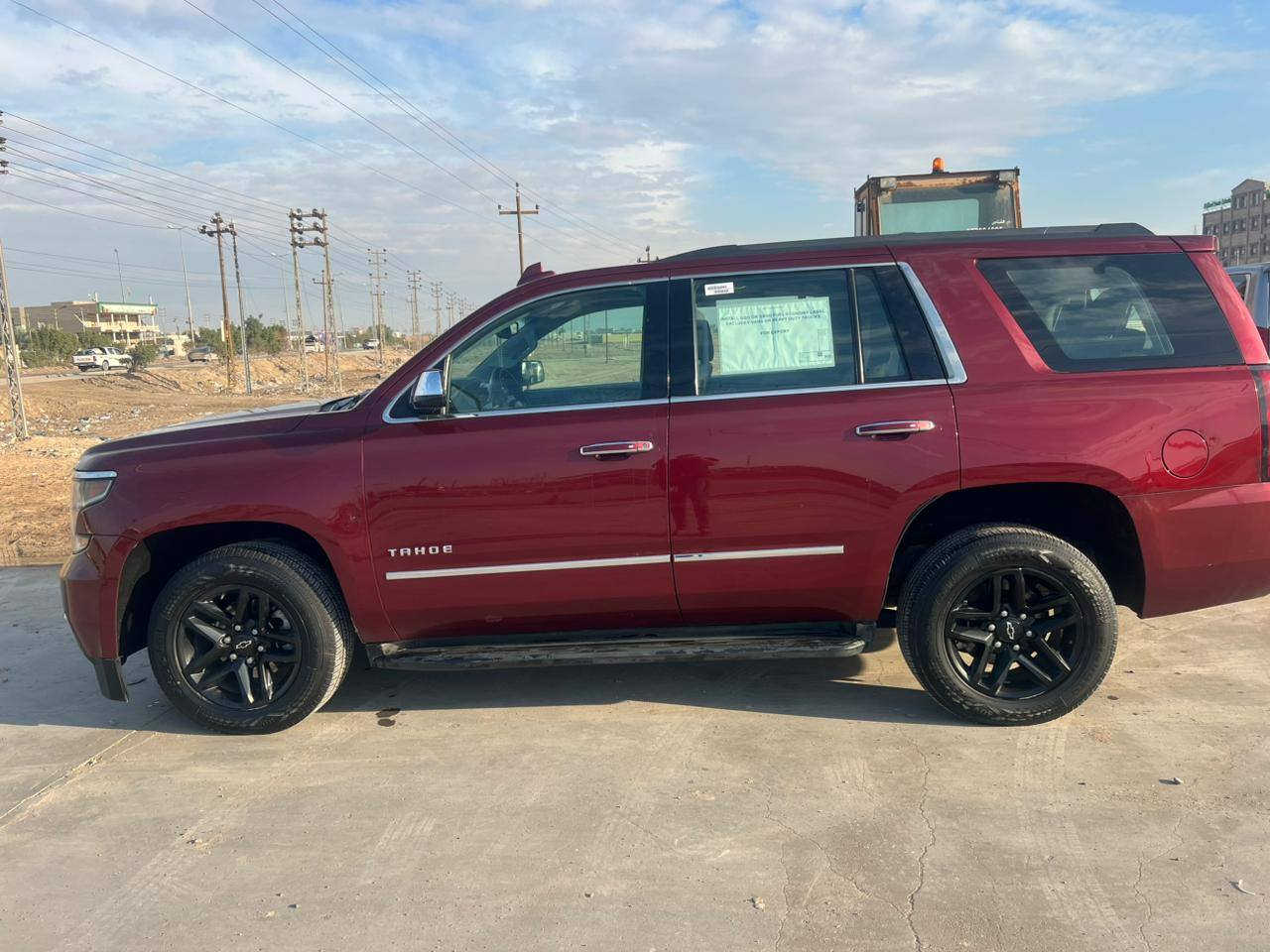 تاهو 2020 بترا
مكينة 5300
لون ماروني
وارد امريكي
حادثها خلفي ٣ قطع
ماشية 160 الف
سيارة نضيفة ومرتبة
مكانها بصرة.
رقم بغداد الماني
البنيد بي كلير قليل اثر رمل فقط مو حادث
سيارة جناي
سعر 345
متواجد واتساب واتصال فقط
شراي خابرني وتدلل 
***********
