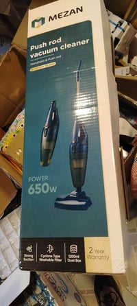 مكنسة كهربائية #جديد بنايلون ولباكيت ماركة #سحبه_قوي بقوه 650 واط يعني...