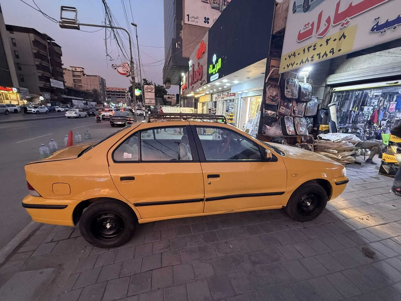 السلام عليكم 
للبيع سمند 2012رقم مميز
السياره بسمي تحويل ثاني يوم مكفوله من الحادث والكص مكينه مجفته جديد 
السعر39ورقه بيه  مجال شي قليل حك الجيه
مكاني بغداد شارع فلسطين 

‭0770 696 6997‬
