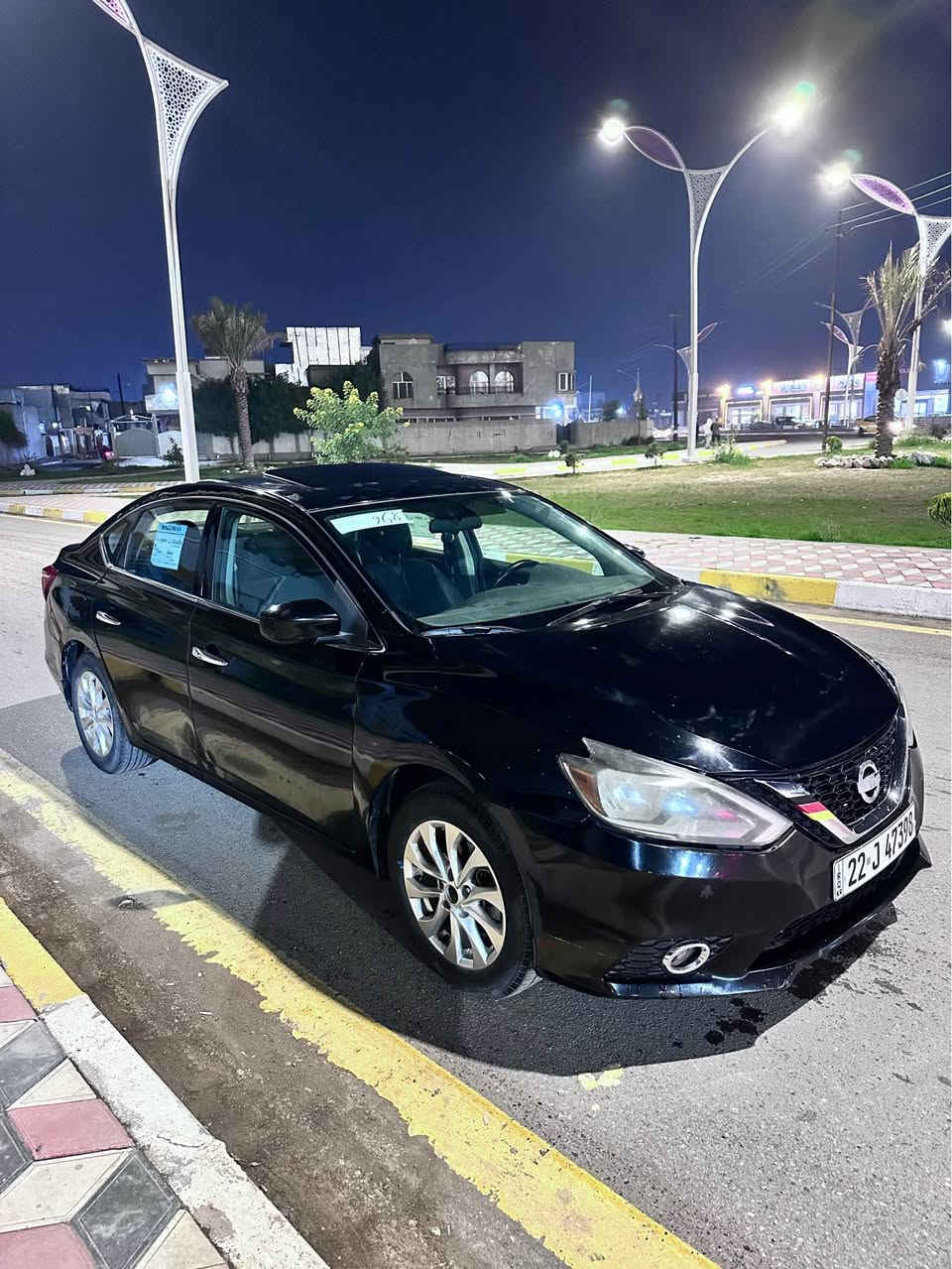 سلام عليكم 
للبيع نيسان سنترا sv مديل 2017 رقم اربيل سنويه جديده لحد 2029 بيها بطاقة بنزين شرط تحويل والوكاله محرك كير شرط مامفتوح 💥فول ماصفات بصمه سلايت ويل كروم ❄️تبريد شغال تتدفئه شغال كل جسمها شرط 💥بيها حادث 3 قطع بدون دواخل شرط 🍒سعر 92 بيها مجال كلش قليل مكان سياره كركوك *********** رقم بيها واتساب هم كركوك, العراق
