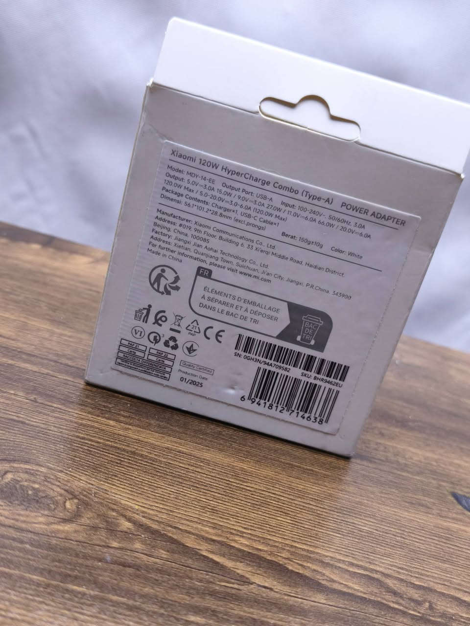 السلام عليكم
شاحنة شاومي بهاذ الشكل اصلي 120واط فعلي مفحوص
السعر 15 مع التوصيل على اول تم


**إذا كنت صاحب هذا الإعلان وتريد حذفه لأي سبب، رجاءا أرسل رسالة إلى الدعم الفني**