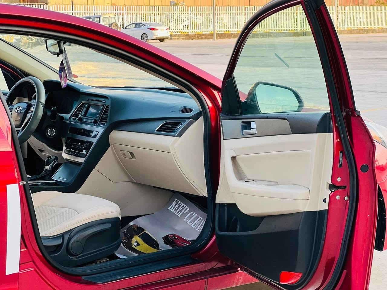 سلام عليكم 
اللبيع  
سوناتا موديل 2015 رقم ذي قار  حره مشروع وطني  تحويل ثاني يوم 
وارد امريكي ضررها بنيد صبغ فقط  
مواصفات سياره  (سبورت )
شاشه حجم وسط 
كامرا خلفيه 
تحكمات ستيرن كامله 
كشن كهربائي 
ويل كروم 
محرك 2400 
نضام ايكو اقتصادي
لايت زنون عالي ناصي
سياره جاهزه وجديده الاخير 
كير محرك تبريد تخم تاير حداديه جاهزه الاخير 
# مكان - سياره - ناصريه 
السعر 106  وبيه مجال 
الاستفسار أكثر ***********
