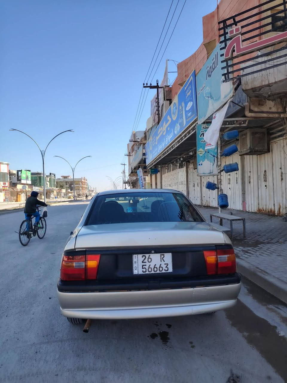 فكتره موديل ١٩٩٢ رقم صلاح الدين نكليزي
تخم تاير تخم دبلات صدر كاعيه جلد سكف جديد
لايتات جدد سكن جديد بك لايت مصطره جديده
محرك كير كرنتي قماره وبنيد وجنطه بلادي صبغ احزام
سياره متعوب عليه مكان سياره سامره ٤٠ وبيه مجال
***********
