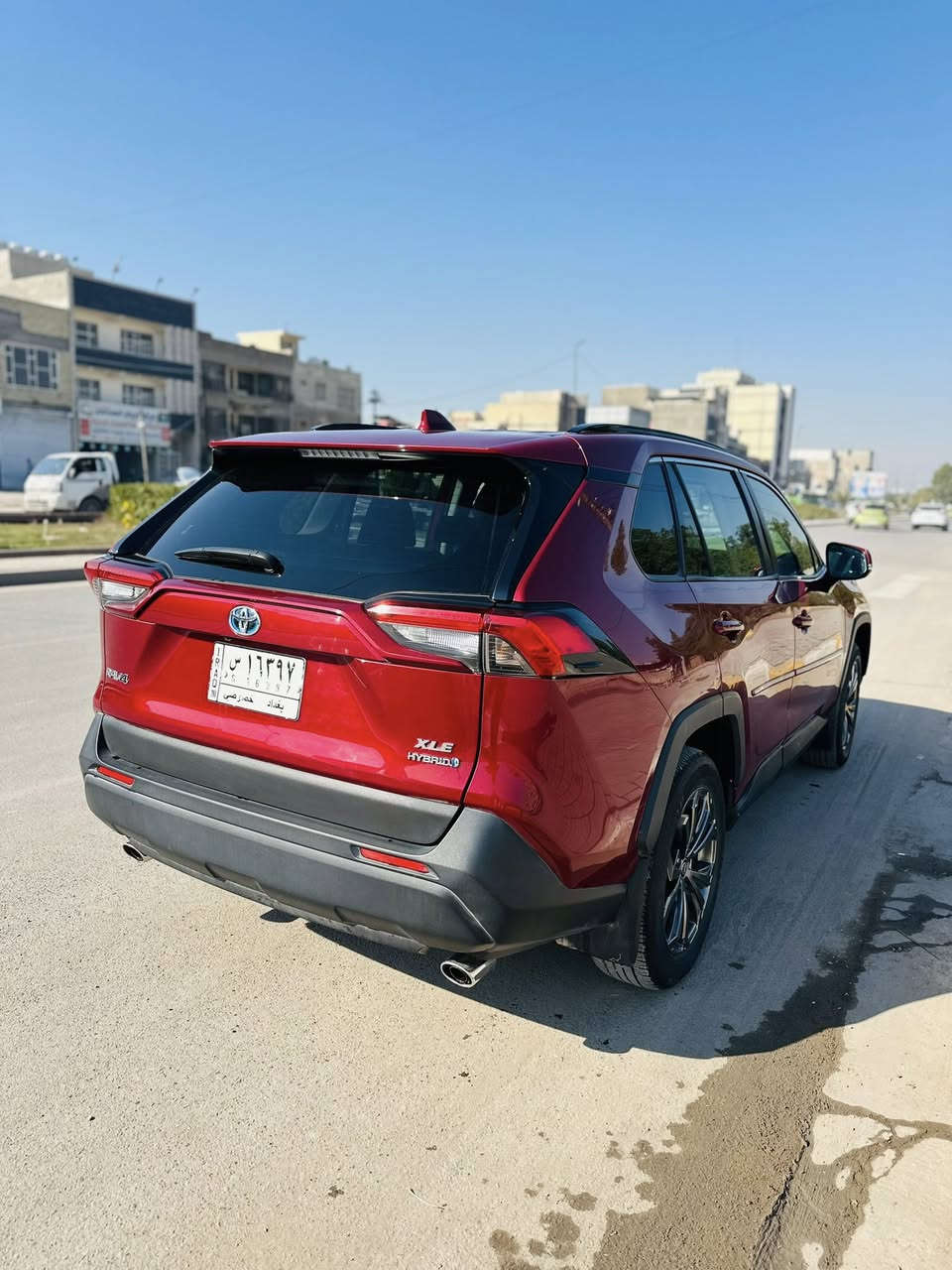 تويوتا راف فور هايبرد xle بريميوم 2022
وارد امريكي حادث موضح بالصور

غير الحادث برغي بالسيارة ما مفتوح

ماشية ٣٢٠٠٠ كيلومتر

موصفات

فتحة 

كشنات جلد 

خزن ميموري

تدفئة كشنات

جنطة كهرباء

رادار خروج عن مسار

مثبت سرعة  

وبعد هواي موصفات

مكان السيارة بغداد

سعرها 250 بيها مجال

***********
