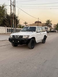نيسان باترول 2003مزاد وزاره داخليه  مكينة 4500بلادي  ادامة كاملة على م...
