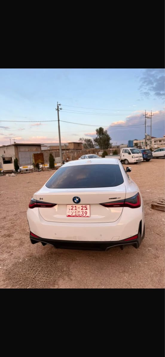 BMW i4 eDrive 35 2024

ارباك ستيرن بردات
مرجع بلادي بونيت صبغ مع نص جملغ
كلش نضيف سيارة
جاهز مجهز شاحنة موجود اصلي
دواخل احمر
***********
***********
بۆنیتو نیو جاملغی بۆیاغە
هەموشت جاهزە 
شاحینەی ئەسلی لەگەڵە 
سپی بەفریە فول کارە بایە 
ناو سورە  سەیارەکە رەقەم جاهزە أربيل, العراق
