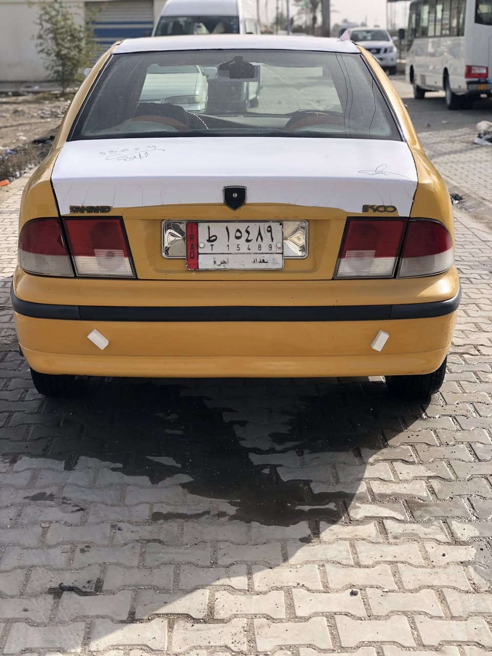 سمند 2010مكينه وكير خير من الله السياره جاهزه كبل لشارع السعر 28 وبيه مجال حك الجيه مكان بغداد المحموديه ‭٠٧٨٢ ٨٦٢ ٧٦٥١‬
