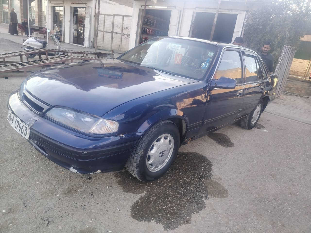 يالله سلام عليكم سياره دايو برنس موديل 94 اوتماتيك صدر جديد ويل كب  تخم تاير سياره جاهزه  سنويه 27رقم نكليزي سعر 23 بيع سريع  مكان هيت حي البكر رقم هاتف  ***********
