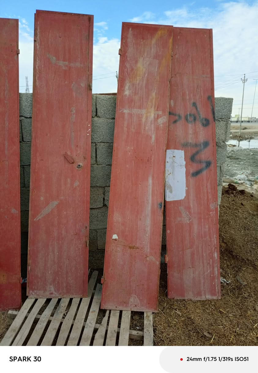 السلام عليكم باب دفتري 6 قطع رتفاه مترين و53 العنوان كوت بتار  ***********
