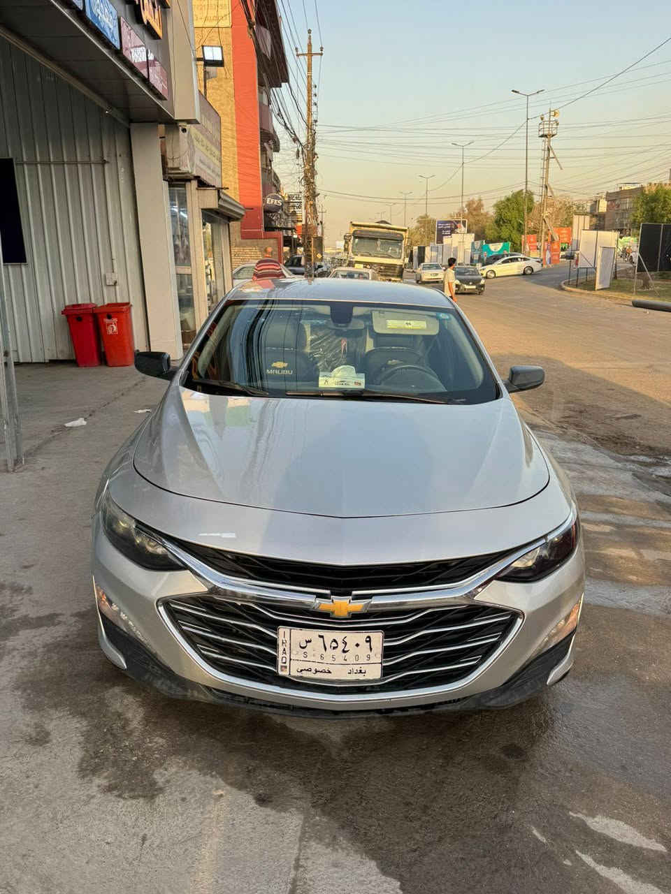 السلام عليكم
للبيع شوفرليت ماليبو 2021 lt وارد امريكي رقم بغداد معوقين سيارة جديدة وحادثها جداً بسيط بدون دواخل 
مواصفاتها شاشة جبيرة تحكمات بصمة وتشغيل عن بعد وبقية المواصفات المعروفة 
ملاحضه ( حادثها جاملغ امامي وبنيد بدون دواخل وبالعراق بيها طخة بالجاملغ الخلفي وقبق الجنطة بدون اي دواخل ) سيارة جديدة بمعنى الكلمة وجاهزة من كلشي 
مكاني بغداد 
( السعر 110)
***********

