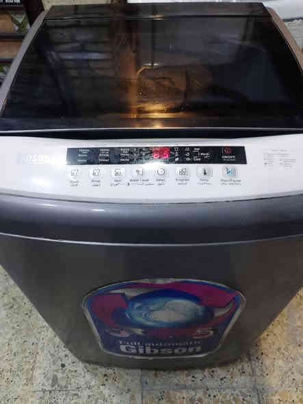 غساله اوتوماتيك نوع جبسون نظيفه على الفحص والضمان حجم 15 كيلو بغداد قرب حي اور 
***********
