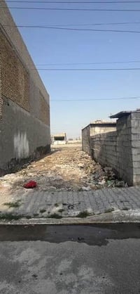 قطعة أرض للبيع بمساحة 100 متر طابو ملك صرف ✔️ الموقع: بغداد – الحسينية...