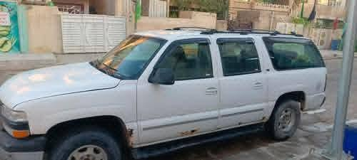 السلام عليكم شوفرليت سوبربان موديل 2000للبيع او مراوس السيارة خير من الله كير اومكينه ابحاله جيده السيارة 6برغي السعر 70او بيه مجال رقم بغداد خصوصي السيارة مشروع وطني استفسار علرقم ***********او عله خاص
