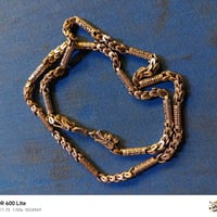 زنجيل فضه وزن 70غرام سعر الغرام3750دينار 07721735904