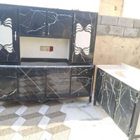 كاونتر مترين وملحق سنك متر ونص مرمر بلاش 225وبي مجال  واتساب  07760409...