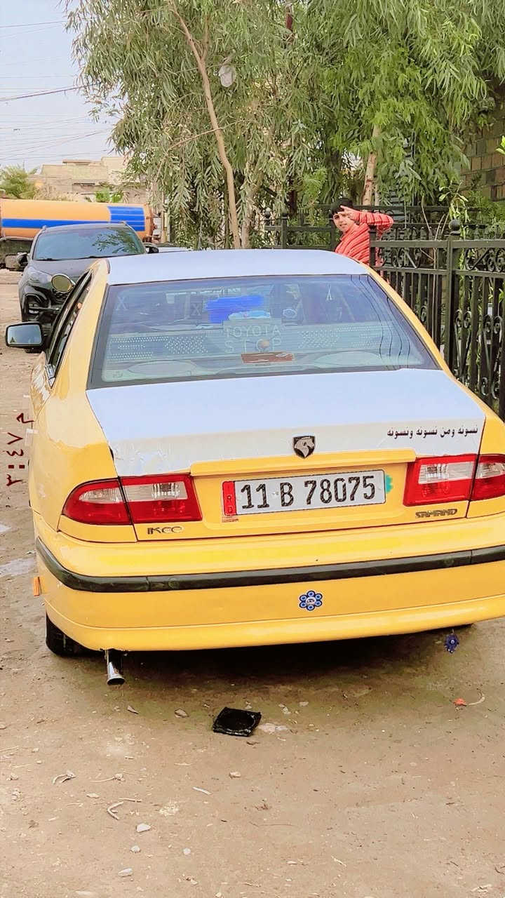 سلام عليكم سمند موديل ٢٠١٢ السياره راح احجيلكت مالاته من الخير لا اتعبك ولا اتعبني السياره قطرت صبغ ما بيه بيه بنيد مبدل ودعاميه كير ومكينه فرنسي لا تنقص ولا تبخر ولا كلشي جدد هسه مشدودات السياره رقم انكليزي بسمي السياره مصثره هيئه وغرامات ما بيه اخياس السياره  تبريده ثلج كهرباياته كله شغاله هسه كلوب البيبان مشغله ما بيه شي طافي ابد اني جنايه مكان السياره الرشاد بغداد رقمي *********** عارضه ب٤٠ وبيه مجال قليل ما ابيع اذا ما اتكاتب مروري
