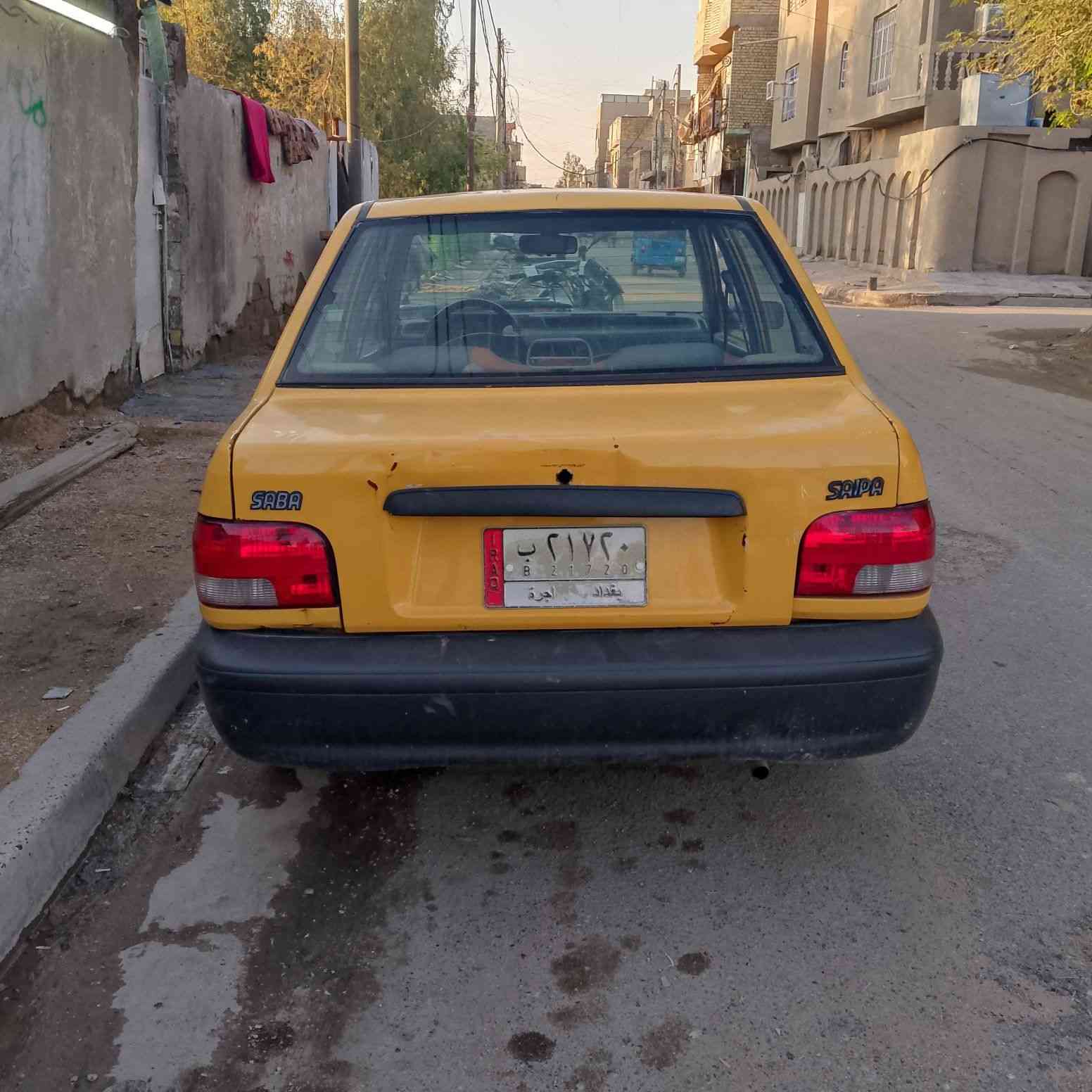 السلام عليكم للبيع سايبه 11سنويه تفاصيل بدون راعي اتكفل سرقه أو عشاير السياره شغاله أو تمشي محرك لا تنقيص ولا تبخير كهرباىيات كلها شغاله الكير الرابع ايفلت ابيع كوم حديد السعر 9 $اوراق مكاني بغداد الشعله ***********
