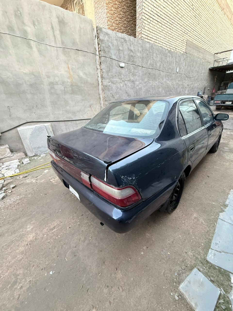 السلام عليكم سياره كورله لبيع مديل ٩٤ رقم بغداد الون حبري محرك جديد بل ضمان تبريد حداديه جديد كفاله من الكص وضربه ونقل  سعر ٥٠ بيه مجال عنوان نجف ستفسار ***********
