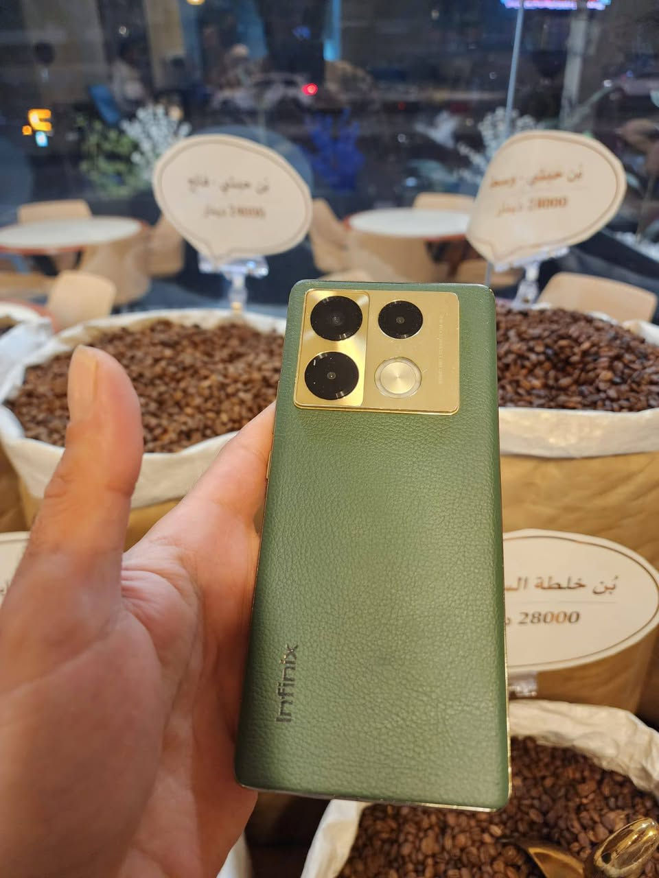 السلام عليكم
للبيع نوت 40برو انفنكس
ذاكرة 256
بطارية 5000عمالقة 
كمرات احترافية  روعة 
بي فطر خفيف بالشاشة من جوا 
 ب ١٥٠ وبي مجال
مكاني  حي الجامعة  او الدورة


**إذا كنت صاحب هذا الإعلان وتريد حذفه لأي سبب، رجاءا أرسل رسالة إلى الدعم الفني**