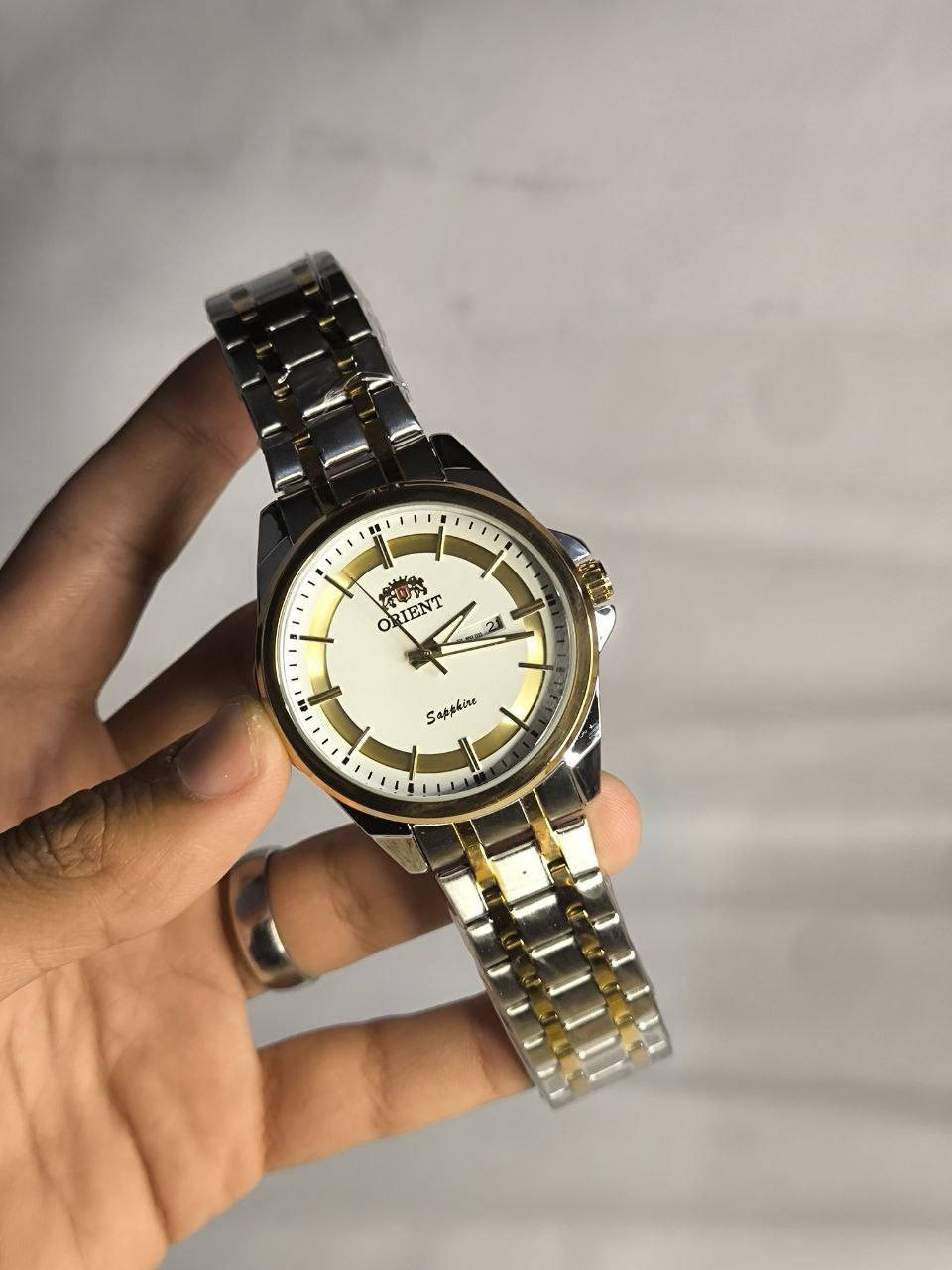 اورينت  ORIENT
تحفة فنية 
مكينة كوارتز 
ميناء ابيض مميزة مزوده بمنفذ تاريخ شهري +اسبوعي 
جام زفير ضد الخدش 
مقاومة ماء وغبار 
سير ستانلس ستيل جوده عاليه (Two colors) 
قفل فراشة
قطر 45
وزن ثقيل 

ملاحظة : قطعة واحده فقط متوفره

السعر : 35 الف ع اول تم 
للحجز مراسلة الصفحة


**إذا كنت صاحب هذا الإعلان وتريد حذفه لأي سبب، رجاءا أرسل رسالة إلى الدعم الفني**